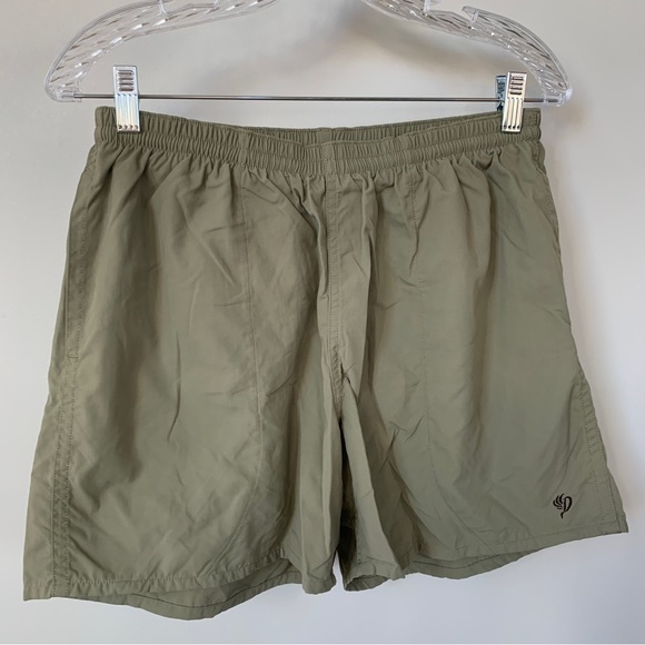 Duck Camp Green Swim Shorts Size M - Picture 1 of 7